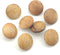20pcs Brown Wooden Buttons with Metal Shank Round Buttons for Sewing DIY Crafts Manual Buttons Painting Scrapbooking Handmade Making Supplies 18mm...