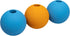 Amazon Basics Rubber Fetch Toy Dog Balls 2.5 Inch 3 Pack, Blue, Orange...