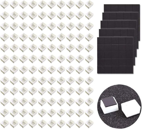 120pcs Empty Half Pans Plastic Paint Kits with Magnetic Square for Watercolor Oils Or Acrylics Paint Travel Tin Case DIY Watercolor Palette Art Dr...