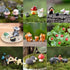 40pcs 9 Scenarios Fairy Garden Figurines Miniature Accessories, Micro Landscape...