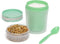 Goodful Double Wall Insulated Yogurt Container, Leak Proof Food Storage, Snack Container with Reusable Plastic Spoon, Microwave Safe, Dishwasher s...