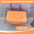 12 - Pack Non-Scratch Scrub Sponges - Sponges for Dishes and Washing Dishes, Cleaning Sponges for Kitchen Home and More?Orange?...