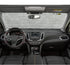 GIANT PANDA Steering Wheel Cover for Chevy Silverado - Car Steering Wheel Cover for Chevrolet Colorado Tahoe -Black+Red Trim...