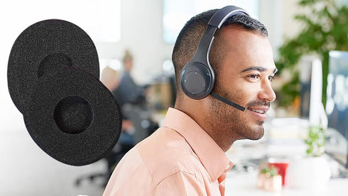 H800 Replacement Ear Pads Compatible with Logitech H800 Wireless Headset, Soft and Durable Sponge Ear Cushions, Replacement Foam Earpads...
