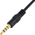 SinLoon RJ9 to 3.5mm Telephone Adapter Cable Female RJ9 Headset to Male 3.5mm Cell Phone Adapter - Convert RJ9 Headphone to Smartphones Most Andro...