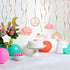 LINGTEER Twinkle Twinkle Little Star Swirls Streamers - Cheers to Baby Shower Birthday Party Hanging Decorations - Girl....
