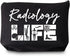 Radiology Life Makeup Bag Radiology Tech Cosmetic Bag Radiology Technician Radiology Gifts Future X-Ray Tech Graduation Gift...