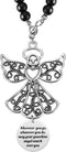 Angel Car Charm, Wherever You Go Whatever You Do May Your Guardian Angel Watch Over You, Rear View Mirror Car Charm, Car Mirror Hanger, New Driver...