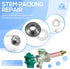 2 Kits of C-134KT-803 Stem Packing Replacement Kit for Prier C-134, C-135, C-144, C-154, C-434, C-108, P-164 Wall Hydrants...