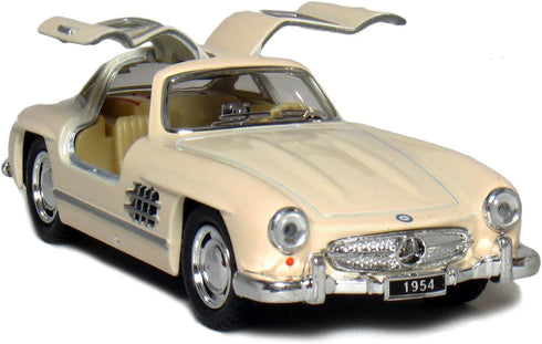 5 1954 Mercedes-Benz 300 SL Coupe 1:36 Scale (Beige). by Kinsmart...