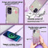 for Samsung Galaxy A51 4G Phone Case, Transparent TPU Plated Butterfly, Gradual Glitter,Galaxy A51 4G Case,(not A51 5G) (Purple, Galaxy A51 4G But...