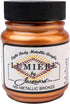 Jacquard Lumiere 2.25oz Fabric Paint Metallic Bronze - Metallic Paint for Fabric, Leather, Canvas, Paper and Wood - Light-bodied Metallic Acrylic ...