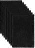 8 Pcs Charcoal Filters Compatible with Van Ness Cat Litter Box, 4.5 x 6.5Inch Replacement Activated Carbon Premium Odor Filters for Pureness F6 Ze...