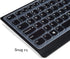 CaseBuy Keyboard Cover for Lenovo 510 Wireless Keyboard GX30N81775 4X30M39458, Lenovo Wireless Keyboard Protector Skin, Keyboard Accessories, Blac...