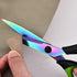 Scissors All Purpose,Heavy Duty Sharp Titanium Blades Scissors with Rubber Soft Grip Handle,Craft Scissors Set of 3 Pack Tool Set Great for Office...