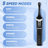 Saker Tooth Polisher, 2 Set Replacement Polishing Brush Heads(12pcs) included, Rechargeable Tooth Polishing Kit, Dental Teeth Polisher with LED Li...