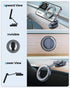 APPS2Car Fits MagSafe Car Mount, Foldable Metal Magnetic Car Phone Mount, Stick On Cell Phone Holder for Car Dash Dashboard MagSafe Accessories fo...