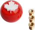 Pool Ball Billiard Stick Shift Knob Universal Gear Shifter Knobs for Car SUV Bus Truck (Canada Flag)...