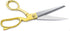 SUNLAND Professional Stainless Steel Heavy Duty Tailor Scissors (11 inch, gold hadle)...