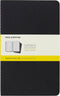 Moleskine Cahier Journal, Soft Cover, Large (5" x 8.25") Squared/Grid, Black, 80 Pages (Set of 3)...