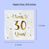 Cheers to 30 Years Cocktail Napkins | Happy 30th Birthday Decorations for Men and Women and Wedding Anniversary Party Decorations | 50-Pack 3-Ply ...