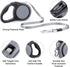 Segarty Dog Retractable Leashes for Large Medium Dogs, 16ft Heavy Duty Walking Leash for Pets up to 110lb, Anti-slip Handle 360°Tangle-free Nylon ...