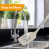Kitchen Utensils Set of 4 Pack,Silicone Kitchen Utensils Set for Nonstick Cookware,Perfect for Baking and Mixing,Spatula Set BPA Free,Dishwasher S...