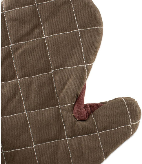 San Jamar 800FG17 BestGuard 17" Tan Oven Mitt - Pair...