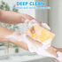 Bath Sponges for Shower Large Size Body Sponges Soft Hangable Shower Foam Loofah Sponges Set for Women and Man for Exfoliating Bath (4 PCs)...