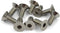 Brake Rotor Screws - Compatible with Honda - Compatible with Acura - Stainless Steel (10 Pack)...