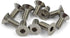 Brake Rotor Screws - Compatible with Honda - Compatible with Acura - Stainless Steel (10 Pack)...