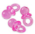 Super Z Outlet Mini Acrylic Baby Pacifiers for Baby Shower Decorations, Table Scatter, Party Favors, Games & Activities - 144 Pieces(Pink)...
