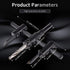 KATUR 30mm to 120mm Adjustable Circle Hole Cutter Saw Kit, Wood Drywall Drill Bit Saw Round Cutting, Woodworking Twist Hole DIY Tools (30-120mm)...
