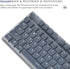 Keyboard Cover Skin for Logitech K845 Mechanical Illuminated Keyboard, Logitech K845 Keyboard Protector Accessories,Ultra Thin Desktop PC Silicone...