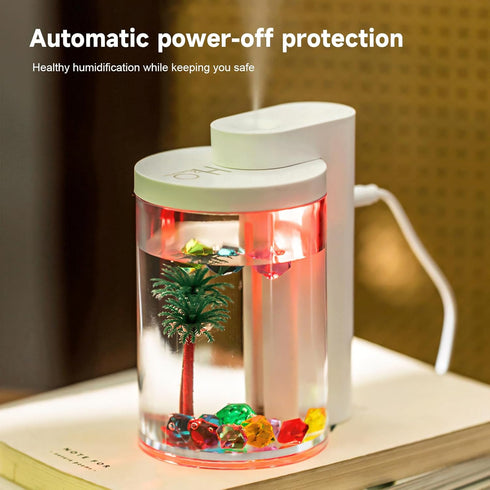 white-Microcosm Humidifier - Ideal for Bedroom & Baby, Ultra-Quiet Cool Mist Humidifiers…...