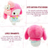 15.7" Cute Anime Plush Doll, Lovely Plush Stuffed Animal, Anime Cute Soft Plush Figure Toy, Pillow Plush Gift Filler Birthday Gift for Kids (Melo)...