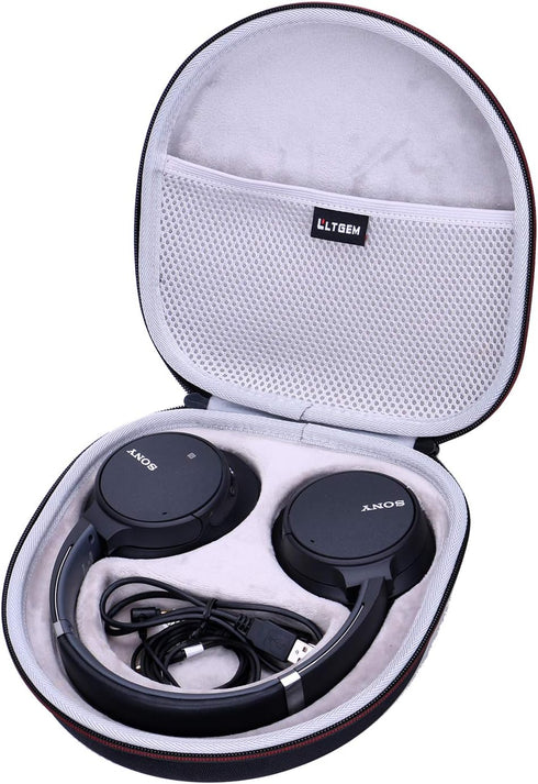 LTGEM Hard Case for Sony WH-CH720N / WH-CH720NW / WH-CH720NB / WH-CH520 / WHCH710N / WH-CH510 Noise Canceling Wireless Headphones - Travel Protect...