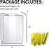 Reusable Plastic Bread Bags for Homemade Bread - 50 Pack Clear Bread Bag with Ties For An Airtight Moisture-free Preservation and Storage- Bread L...