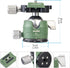 V1 DSLR Camera Tripod Ball Head 38MM, 360 Degree Swivel,U-Shaped Groove Design, for Canon Nikon Sony Olympus Panasonic DSLR Camera-Green...