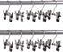 Double Adjustable Clips Boots Hangers,Space Saving Boots Socks Bags Hanging Clips Boot Holder Boot Organizer,Set of 9 (9)...