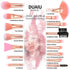 DUAIU Professional Makeup Brushes Set 16PCS Marble Handle with 4PCs Sponge Blenders Foundation Brushes Eyeshadow Brush Lip Brush Silicone Face Mas...