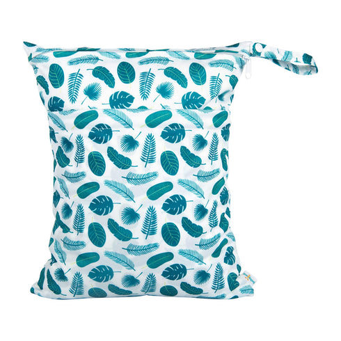 babygoal Wet Dry Bags for Baby Cloth Diapers, Washable Travel Bags, Beach, Pool, Gym Bag for Swimsuits & Wet Clothes with Two Zippered Pockets 3 P...