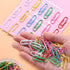 600 Pcs Paper Clips, 1.1 Inch Multicolour Paper Clips Holder for Sheets Files Office School and Personal Document Files Organization (1.1 inch)...
