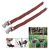 2Pcs Leg Band Strap, Adjustable Nylon Drywall Stilt Ankle Straps with Aluminum Alloy Buckle, Leg Band Straps Stilts Loop Replacement Accessories f...
