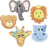 Zoo Faces Cookie Cutters 5-Pc. Set Made in the USA by Ann Clark, Giraffe, Lion, Hippo, Elephant, and Bear Faces...