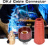 Welding Welding Cable Joint Quick Connector DKJ Series European Style Welding Cable Quick Connector Male Plug and Panel Socket Quick Fitting Adapt...