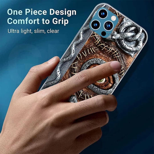 Phone Case Compatible with iPhone 13 Case Transparent Soft TPU Flexible Case Cover Hocus Horror Spell Book Halloween Phone Case Cover......