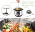 Vegetable Steamer Basket, Stainless Steel Folding Steamer, Insert for Veggie Fish Seafood Cooking, Expandable to Fit Various Size Pot(5.1" to 9")...
