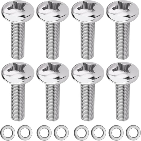 M4 Screws M4x12mm for TV Mount or Monitor 30 Inch or Small VESA Mount Screw Mounting Phillips Head Screw Pack of 8...