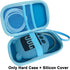 JCHPINE Silicone Cover & Hard Case for JBL Clip 4 Portable Bluetooth Speaker, Water Resistant Speaker Accessory, Shockproof, Dustproof, Blue...